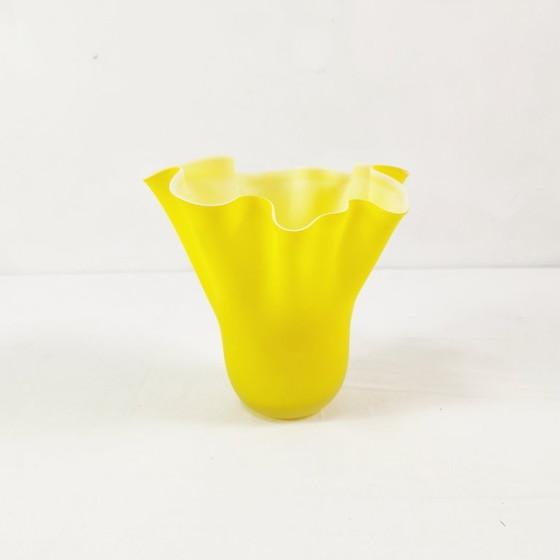 Image 1 of Fazzoletto vase, Murano glass, Italy 1970s