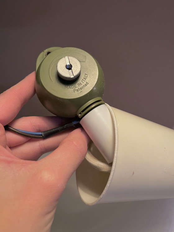 Image 1 of Harco Loor Design - Trumpet Shaped Hanging Pedant - White hanging lamp trumpet vintage flower 