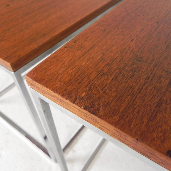 Image 1 of Set aus 3 Beistelltischen, Mini-Set, 1960er Jahre