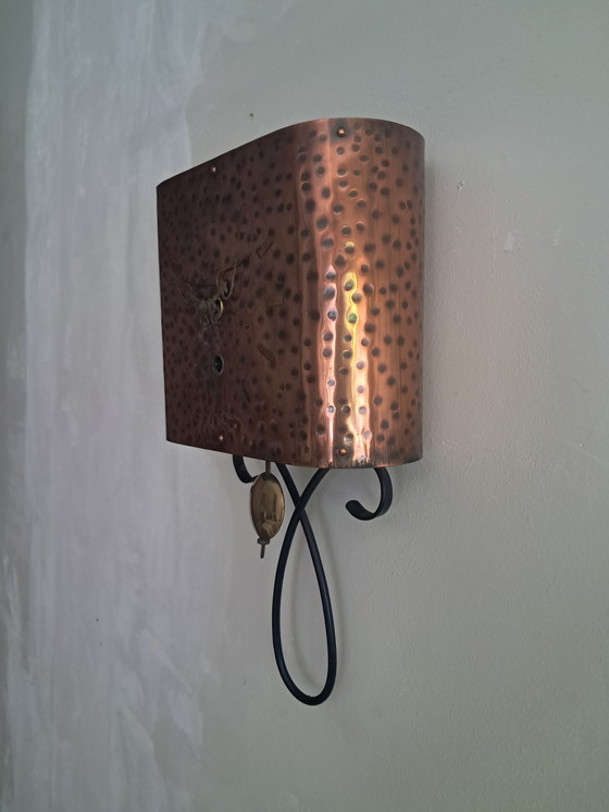 Image 1 of Small copper clock