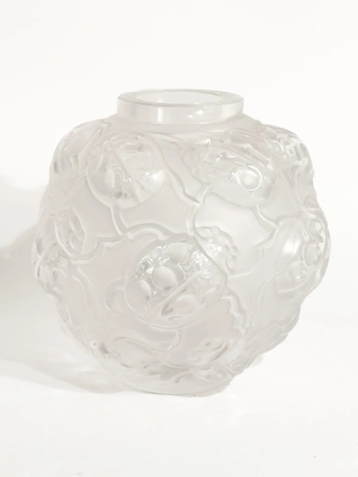 Lalique 'Coccinelle' Crystal Vase, 1980s – vazen