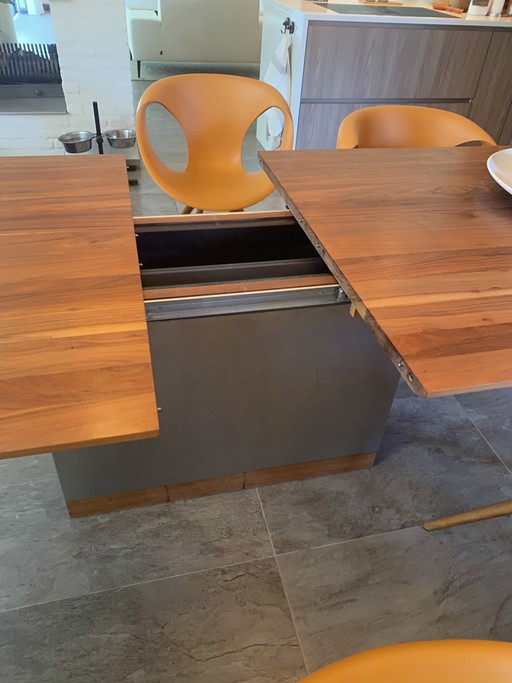 Bert Plantagie Table de Salle à Manger Extensible – eettafels, Metal, Wood