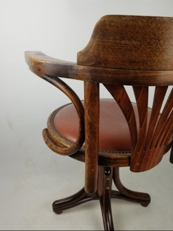 Image 1 of Prachtige Thonet stijl bureaustoel