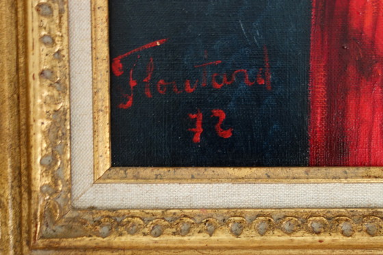 Image 1 of Olieverf op doek door Charles Floutard Schilder uit Marseille 1972