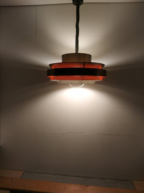 Image 1 of Scandinavian-style ceiling-design ring lamp by Herda, 1960s-70s (adjustable in height)