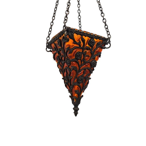 Vintage Moroccan hanging lantern