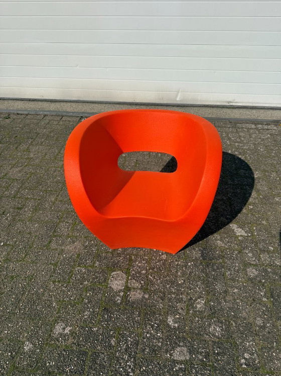 Image 1 of Chaise de jardin Moroso Little Albert orange/rouge (8x)