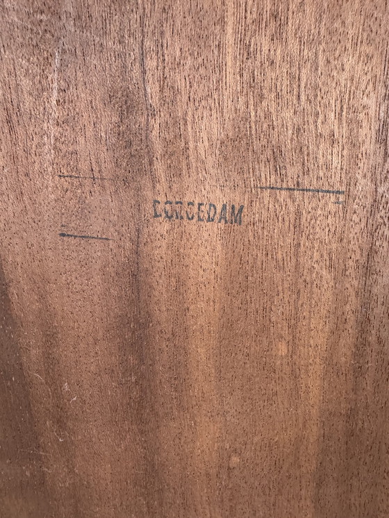 Image 1 of Libreria in palissandro Børgedam Denmark - Elegante contenitore con barra a ribalta