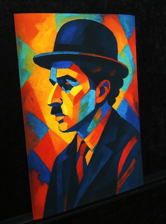 Image 1 of Moccha, Karmen - Charlie Chaplin - Giclée/Hahnemühle - Handsigniert
