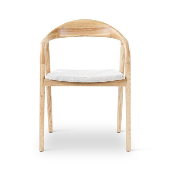 Armstoelen Hout Naturel 6 Stuks – Castle Line, Eetkamerstoelen, Wood (photo 4 of 5)