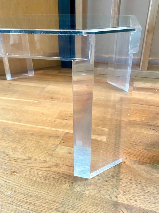 Tavolino da caffè ATHENA di David LANGE. 1970. 70x70 – Tavolini da caffè, Plexiglass (photo 7 of 12)