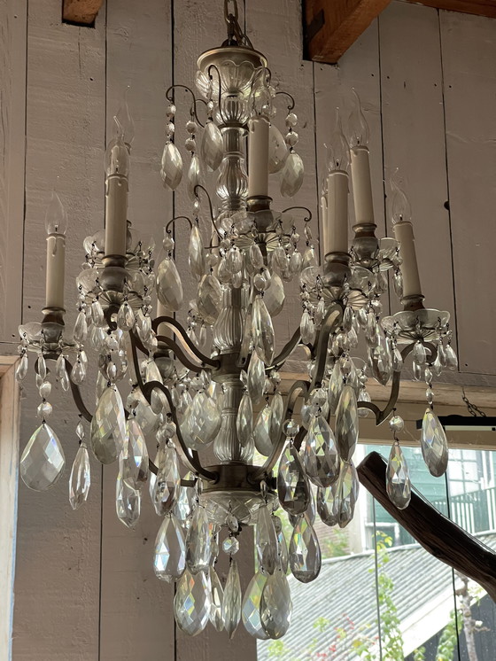 Image 1 of Beautiful glass chandelier