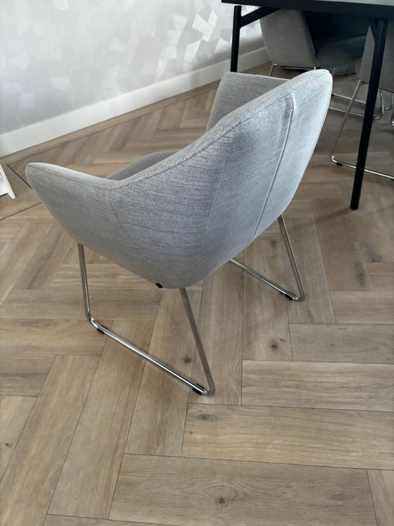Image 1 of Bolia Kimono dining chairs (8x)