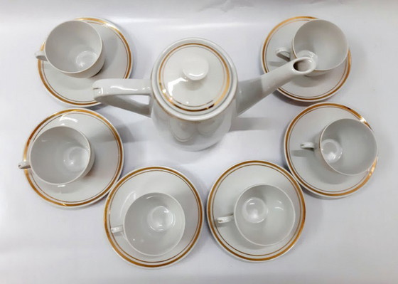 Image 1 of Set da caffè in porcellana vintage di metà '900, 13 pezzi