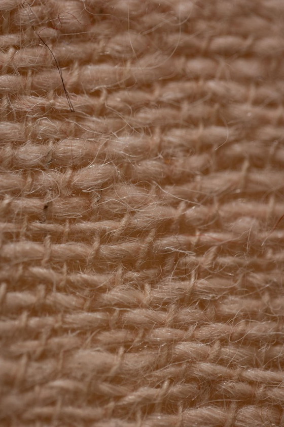 Image 1 of Drieluik met geometrische decoratie in geweven wol. Handgemaakt, 20e eeuw.