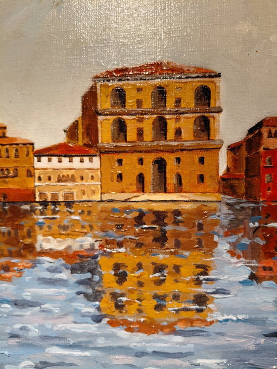 Image 1 of Toon Kuijpers schilderij   `Canal Grande`