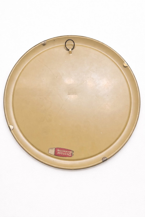 Image 1 of Miroir hublot en laiton vintage Peerage – Fabriqué en Angleterre