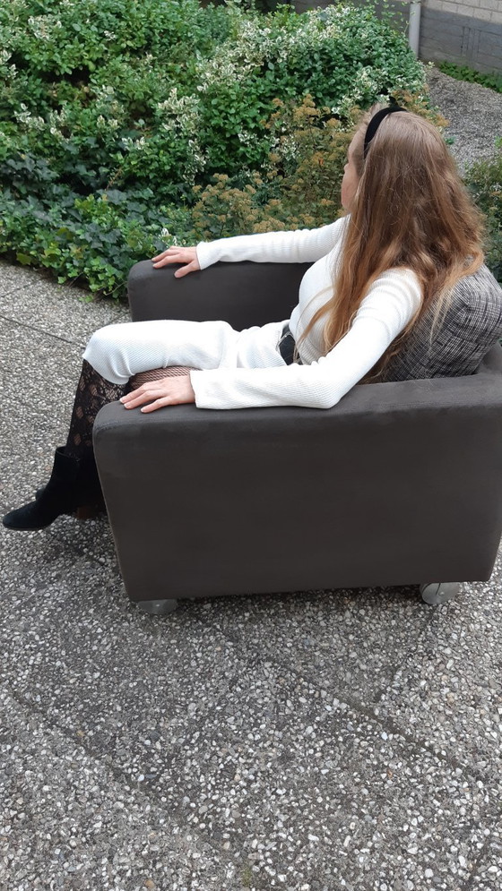 Image 1 of 2 poltrone vintage Machalke – 1 perfetta, 1 riparabile