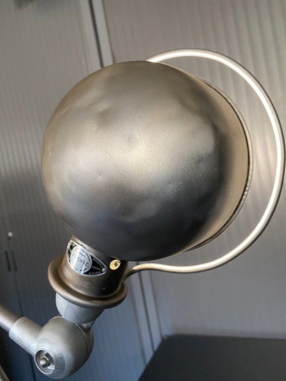 Image 1 of Jieldé 2-arm lamp with matte industrial vintage clear varnish