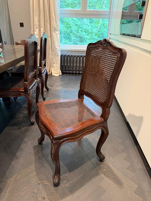 Eettafelstoelen van Oficina Inglesa 8x