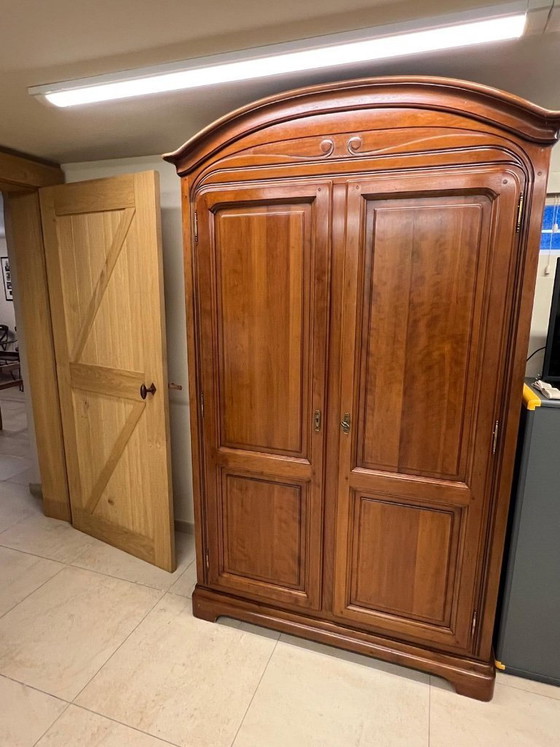 Image 1 of 5-teiliges Wohnzimmer-Set – Hochwertiges klassisches Kirschholz