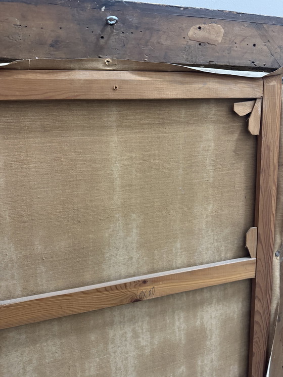 Image 1 of Portrait painting Armand Massonet 1964