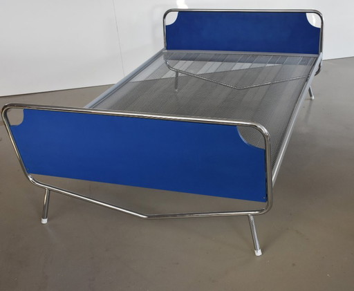 Mid-century modernistisch bed van Wim Rietveld voor Auping