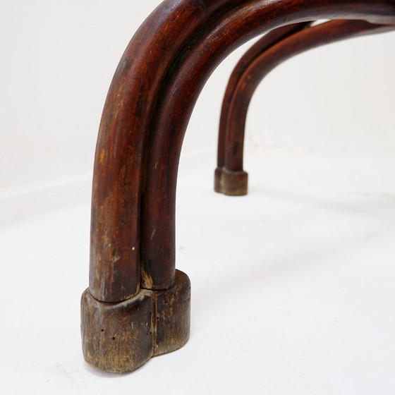 Image 1 of Grote kapstok van gebogen hout in de stijl van een papegaai, in de Thonet-uitvoering – begin 20e eeuw