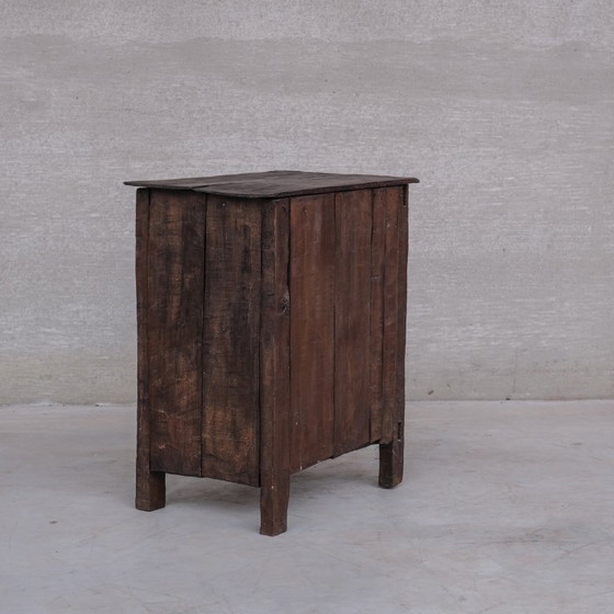 Image 1 of Antique Primitive Wooden Side Cabinet or Console
