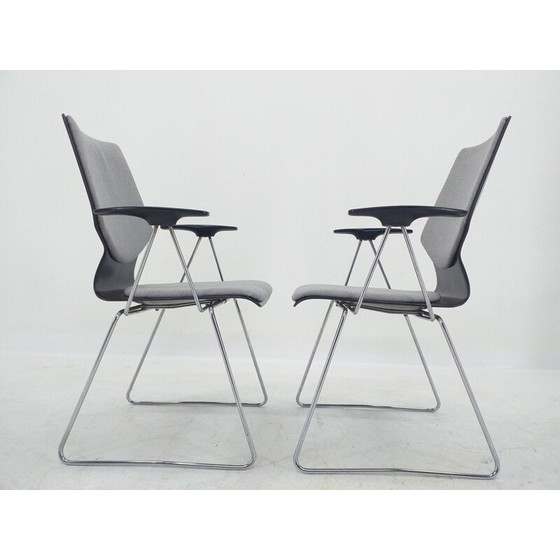 Image 1 of Pair of vintage armchairs by Elmar Flötotto for Pagholz, 1970