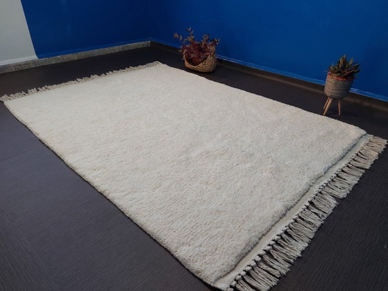 Alfombra de lana marroquí 200cmx300cm – Cotton (photo 4 of 8)
