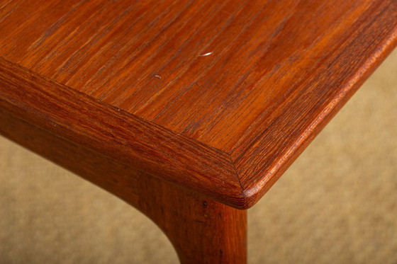 Image 1 of Danish teak coffee table model 019 by Ole Wansher for Poul Jeppesen 1960.