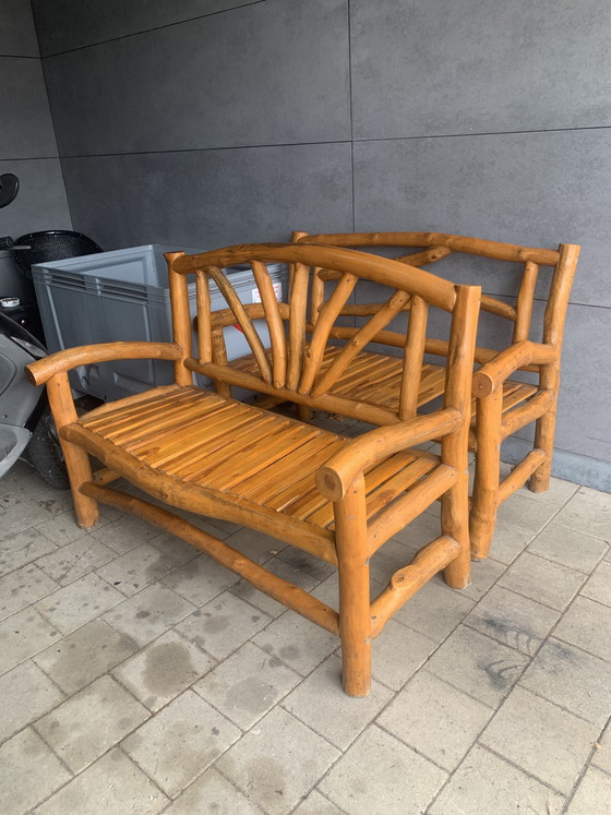 Image 1 of 2 vintage boomstam banken