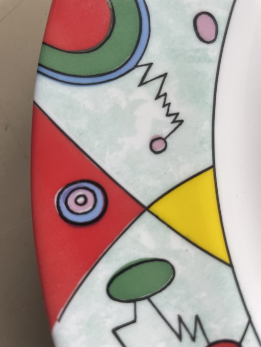 6 große alte Arcopal Vegas Teller D 31cm