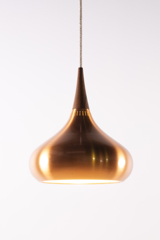 Image 1 of Orient Minor Pendant Lamp by Jo Hammerborg for Fog & Mørup, 1960s Denmark