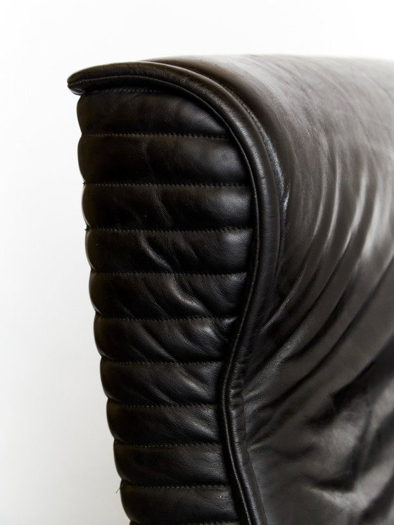 Image 1 of Otto Zapf Loungestoel & Ottomane "Follow Me" voor Knoll International