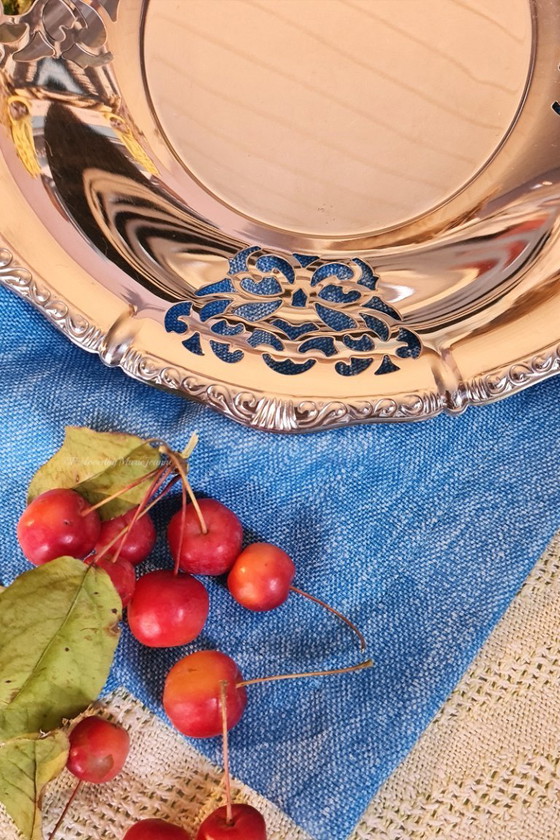 Image 1 of 1x Alessi classic bowl 18/10 stainless steel – bread basket