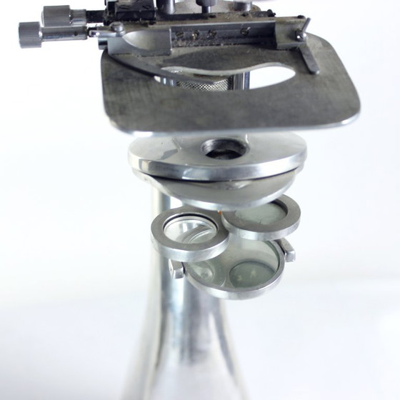 Image 1 of Vintage Ken A Vision Microprojector In Aluminium, 1950s