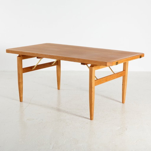 MK11217 Restored Oak Dining Table – eettafels, Wood (photo 2 of 14)