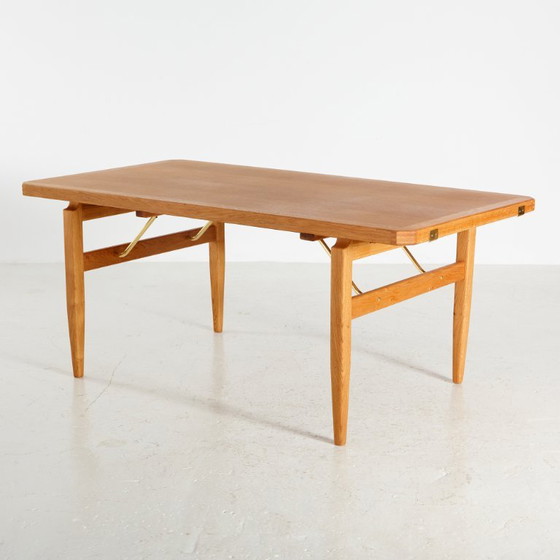 MK11217 Restored Oak Dining Table – Wood (photo 2 of 14)