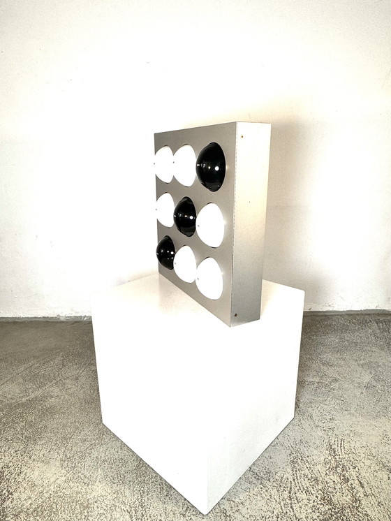 Image 1 of FIFTY FIFTY LAMP BY PAUL TALMAN FOR INTERAKTIVES LICHT, SWITZERLAND