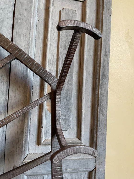 Image 1 of Wandgarderobe, Art-déco-Stil, 1930er Jahre, Französisch