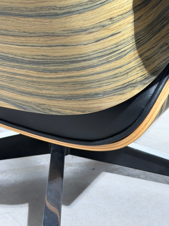 Eames Lounge Chair & Ottoman Replika – Palisander-Finish – Sessel (photo 10 of 10)