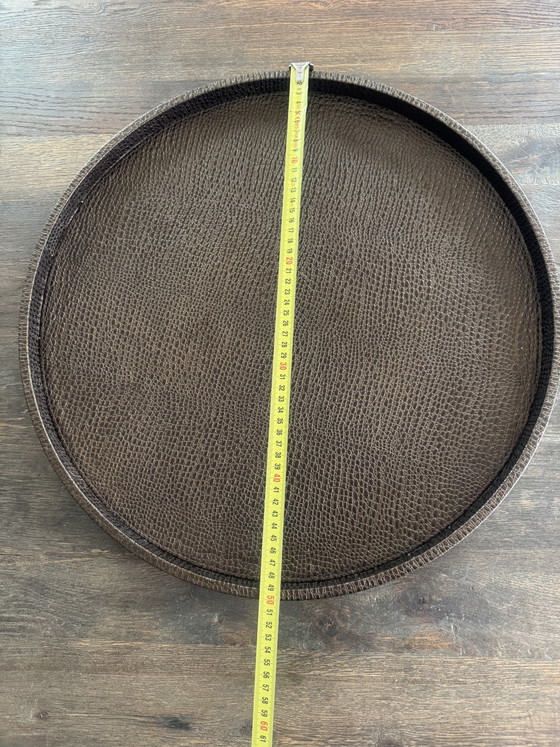 Original Fendi Beistelltisch – Beistelltische, Leather, Metal (photo 14 of 15)