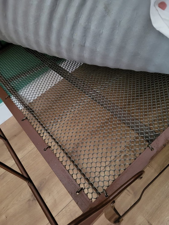 Image 1 of Letto antico francese a doghe brocante