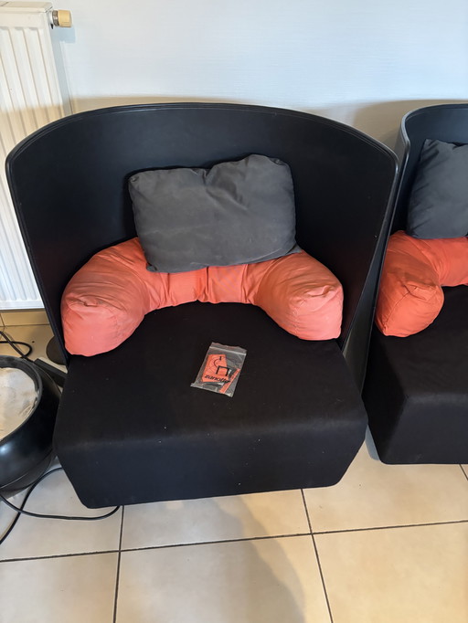 2 Kuipzetels - De Pas, D’Urbino & Lomazzi voor Zanotta