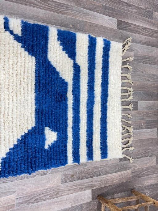 Mini tapis artigianale marocain 100x200 cm – vloerkleden en tapijten, Cotton (photo 2 of 6)