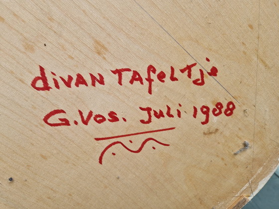 Image 1 of Gerrit Rietveld-Divantisch von G. Vos 1988