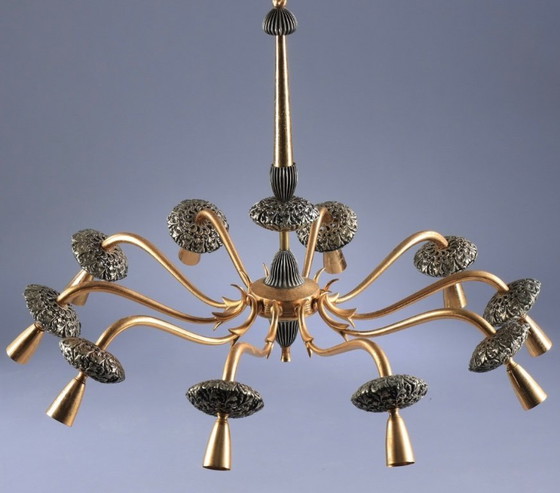 Image 1 of Lampadario italiano vintage anni '80