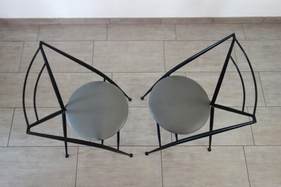 Image 1 of Paire de chaises pliantes Cinderalla de Yamakato, années 80
